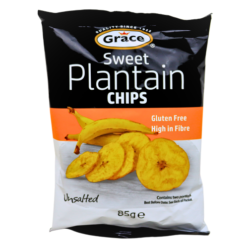 Grace Plantain Chips - Sweet-甜香蕉乾-SNACGR102