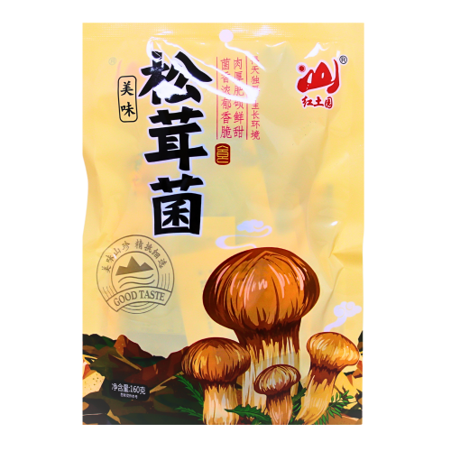 HTY Spicy Mushroom - Matsutake-紅土園松茸菌-SNACHTY101