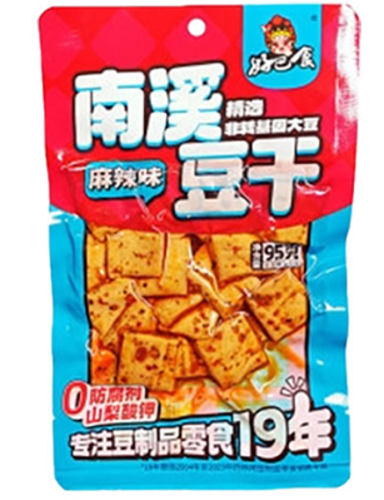 HuiJi Dried Beancurd - Hot-好巴食麻辣豆腐干-SNACHJ101A