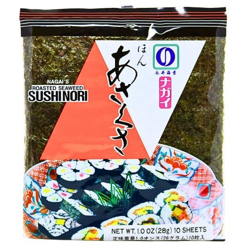 Nagai's Sushi Nori Roasted Seaweed-壽司紫菜-JPN209