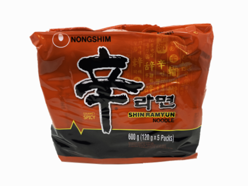 Nong Shim Noodle - Shin Ramyun (Multi Pack) - 8 x 5*120g-農心辛辣麵-8