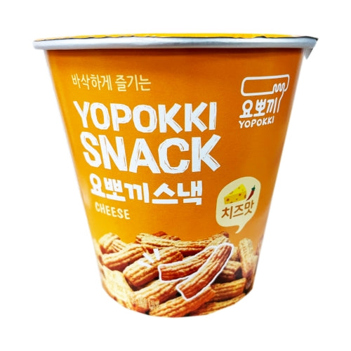 Yopokki Snack - Cheese-韓國杯裝年糕條小吃－芝士味-SNACYO103