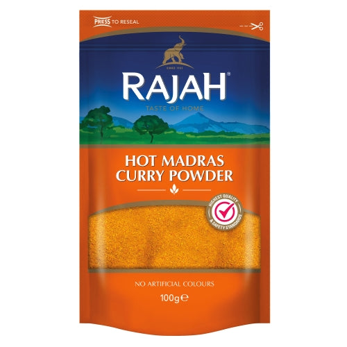 Rajah Hot Madras Curry Powder-馬德士咖喱粉 - 辣味-SPIR130