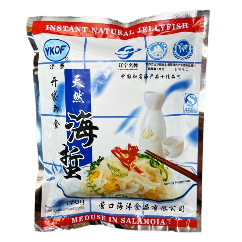 YKOF Instant Shredded Jelly Fish-澤泰即食海蟄絲-SFD205