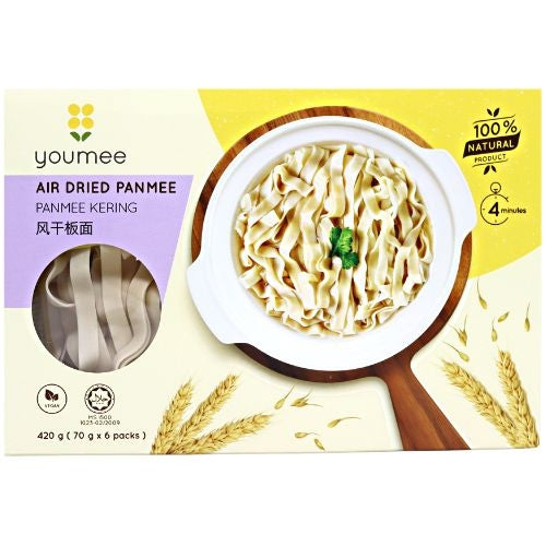 Youmee Air Dried Pan Mee-優食風乾板麵-DNOOYM102