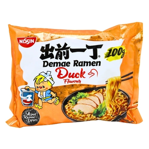 Nissin Noodles - Duck - 30 x 100g-出前一丁五香鴨肉麵-30