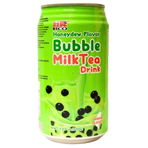 Rico Bubble Milk Tea Drink - Honeydew Melon-紅牌香蜜瓜珠奶茶-DRIRC105