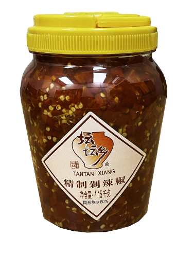 TanTan Xiang Chopped Red Chilli 1.15kg-壇壇鄉精制剁辣椒-PRE523