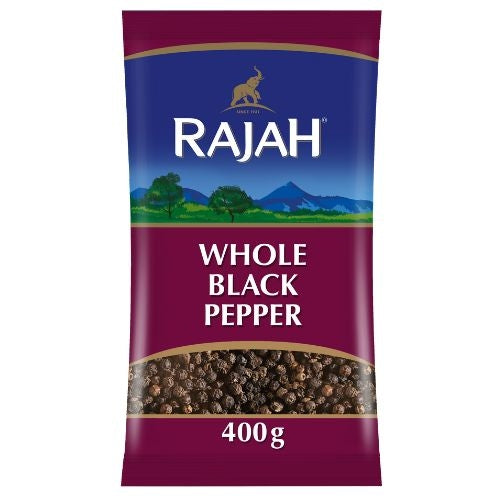 Rajah Whole Black Pepper (400g)-黑椒粒-SPIR116