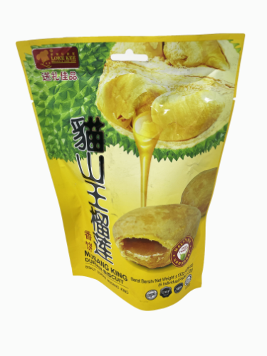 Loke Kee Musang King Durian Biscuit - 132g-新樂記貓山王榴蓮餅-BISLK103