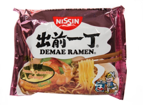 Nissin Noodles - Prawn-出前一丁鮮蝦麵-INN109