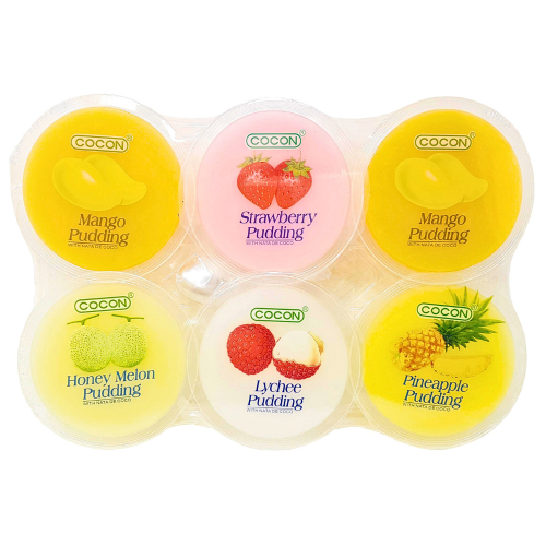 Cocon Jelly Pudding - Assorted Fruit Flavour-什錦布丁-DES204