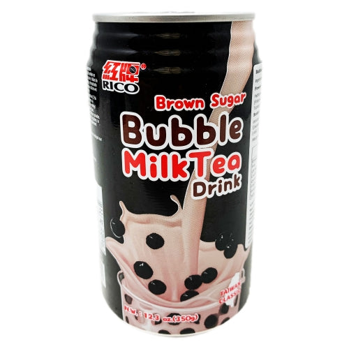 Rico Bubble Milk Tea Drink - Brown Sugar-紅牌黑糖珍珠奶茶-DRIRC103