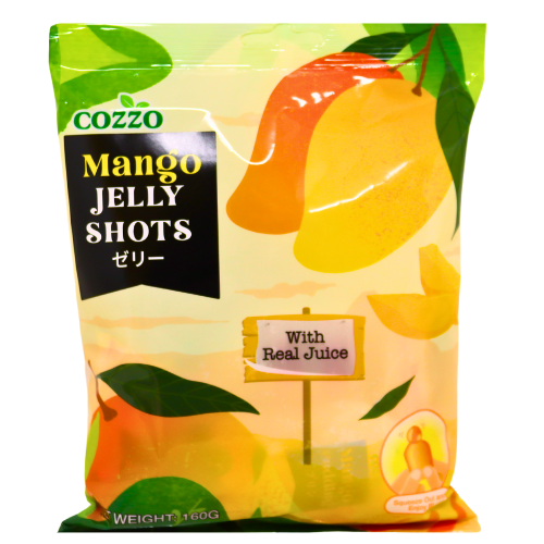 Cozzo Jelly Shots - Mango-擠壓式芒果口味果凍-DES280