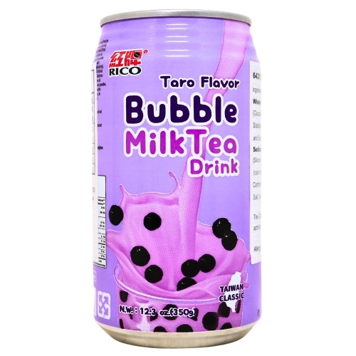 Rico Bubble Milk Tea Drink - Taro-紅牌香芋珍珠奶茶-DRIRC104