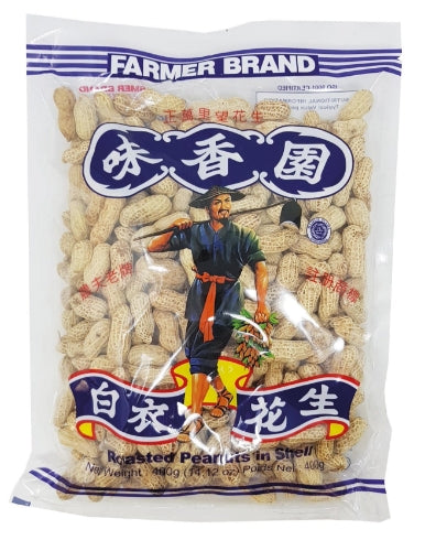 Farmer Roasted Peanuts-味香園補腎花生(白衣花生)-PNUT302B