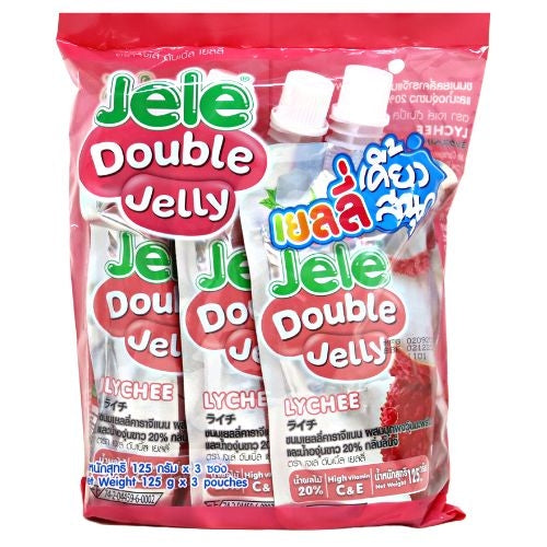 Jele Double Jelly - Lychee-荔枝味雙重果凍爽-DRIJL101