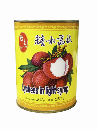 FuXing Lychees in Syrup-福星糖水荔枝-TFRU132