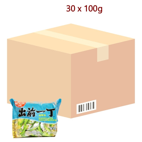 Nissin Noodles - Seafood - 30 x 100g-出前一丁海鮮面-INN105