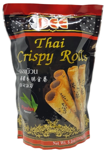 Dee Thai Crispy Rolls - Pandan-泰國香脆金卷-香葉-BISDE103