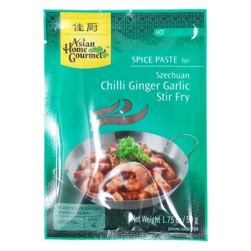 Asian Home Gourmet Szechuan Chilli Ginger Garlic Stir Fry-佳廚四川蒜姜辣椒醬-AHG14