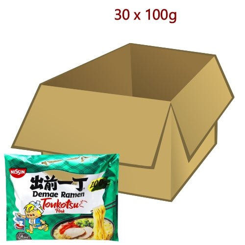 Nissin Noodles - Tonkotsu - 30 x 100g-出前一丁豬骨濃湯麵-INN114
