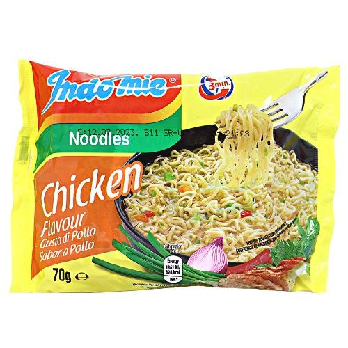 Indomie Noodles - Chicken - 40 x 70g-印尼營多湯麵 - 雞味-40