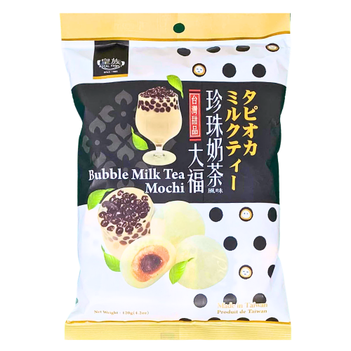Royal Family Bubble Tea Milk Mochi 120g-皇族珍珠奶茶大福-SNACRF111