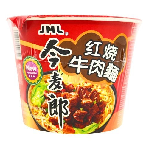 JML Golden Wheat Bowl Noodle - Beef-今麥郎紅燒牛肉碗面-INJML202