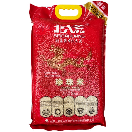 BeiDaHuang Pearl Rice 5Kg-北大荒東北珍珠米-RIC538