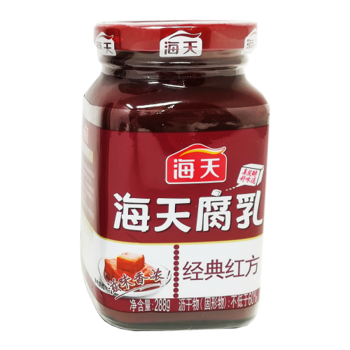 Haday Classic Red Bean Curd-海天經典紅方腐乳-BCURD244