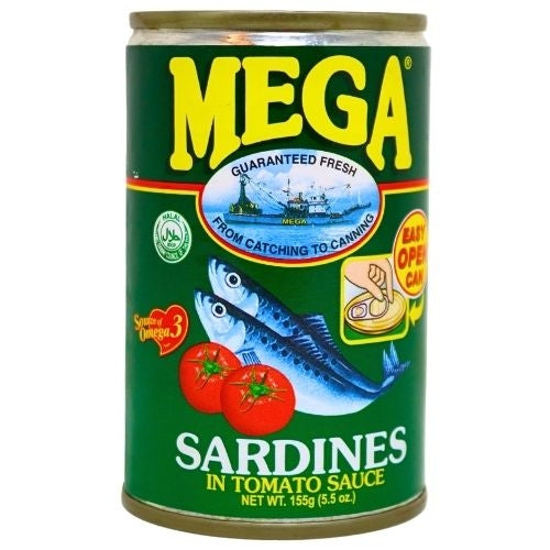 Mega Sardines In Tomato Sauce-美佳茄汁沙丁魚-TFISH404
