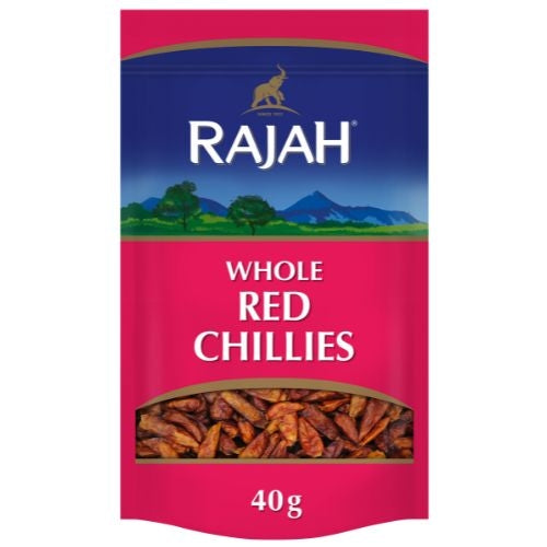 Rajah Whole Red Chillies - 40g-小紅辣椒乾-SPIR139A