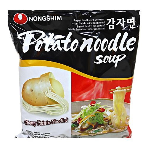 Nong Shim Potato Noodle Soup - 20 x 100g-農心馬鈴薯拉麵-20