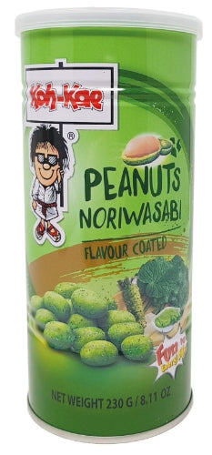 Koh Kae Coated Peanuts - Nori Wasabi-大哥芥末味花生豆-PNUT444