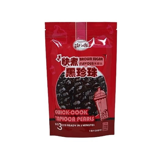KLKW Tapioca Pearls - Brown Sugar-筷来筷往快煮粉圓-黑糖味-TAP114