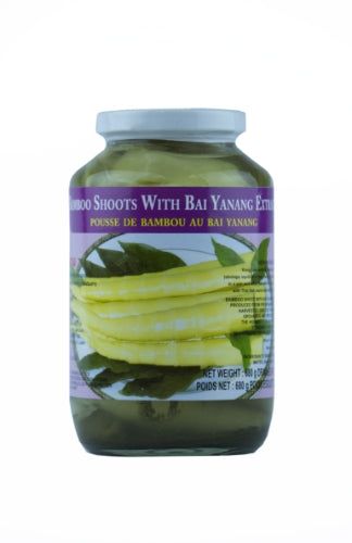 Bells & Flower Bamboo Shoots w/Bai Yanang Extract-泰國竹筍加亞囊葉-BAM504
