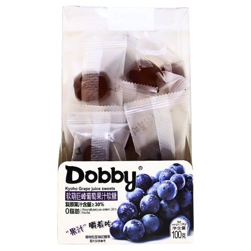 Dobby Soft Candy - Grape-哆比軟萌巨峰葡萄果汁軟糖-CANDB101