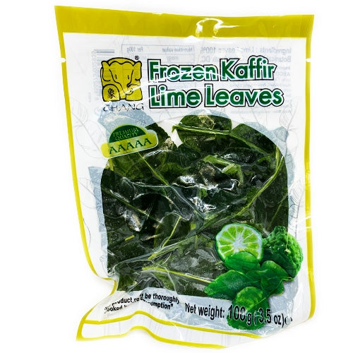 Chang Frozen Kaffir Lime Leaves-冷凍檸檬葉-SPI428