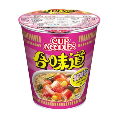 Nissin Cup Noodles - Crab - 24 x 69g-日清合味道蟹柳杯麵-24