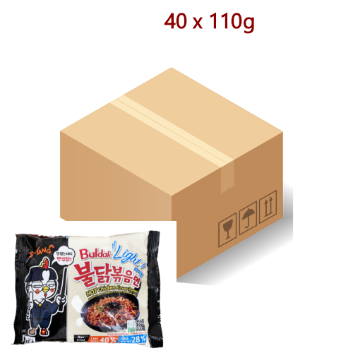 Load image into Gallery viewer, Samyang Hot Chicken Ramen - Buldak Light - 40 x 110g-三養超辣火雞拌面-微辣味-INSY310
