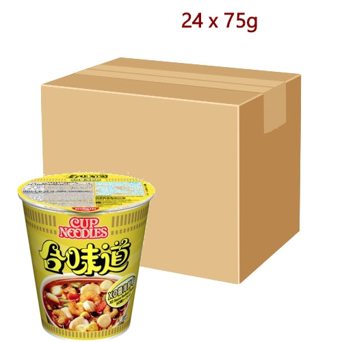 Nissin Cup Noodles - XO Seafood - 24 x 75g-日清合味道XO醬海鮮杯麵-INN202