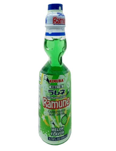 Kimura Ramune - Melon (Carbonated Soft Drink) | Yau Brothers & Co Limited