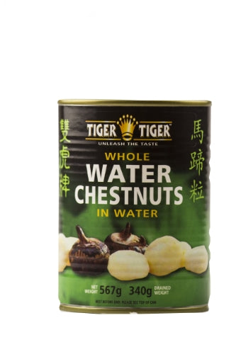 Tiger Tiger Whole Water Chestnut-雙虎牌清水馬蹄粒-WAT308