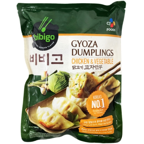 CJ Bibigo Chicken & Vegetable Gyoza Dumpling-韓式雞肉蔬菜煎餃-DUMCJ103