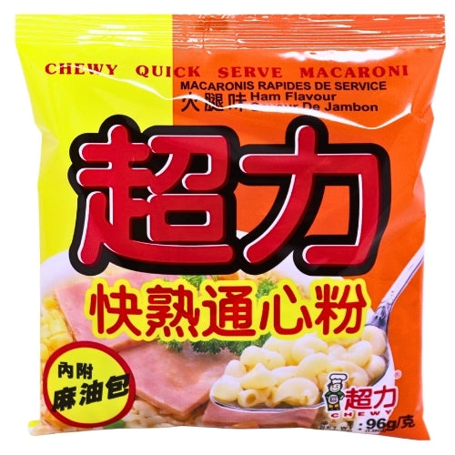 Chewy Macaroni - Ham-超力快熟通粉-火腿味-INCW203