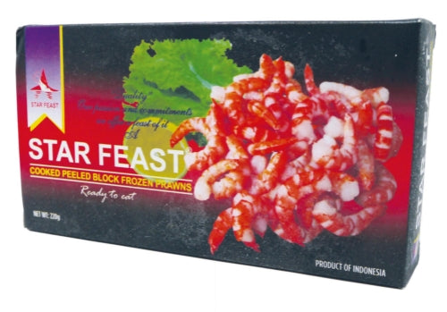 Asian Chef 100/200 Indonesian C&P Pink Prawns (Nett 200g)-100/200印尼熟蝦仔-PRW447