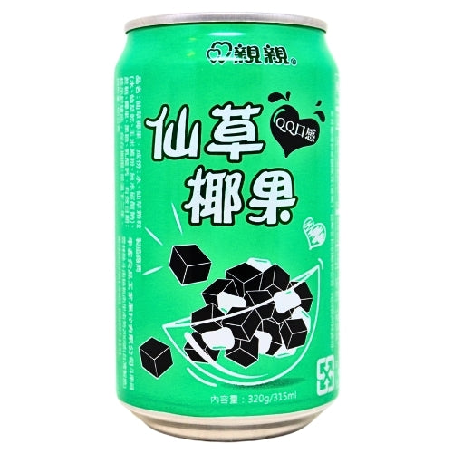 Chin Chin Grass Jelly Drink with Nata de Coco-親親仙草椰果-DRICC204