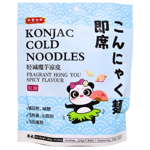 SK Konjak Cold Noodles - Spicy-巴蜀世家輕減魔芋涼皮-INSK121