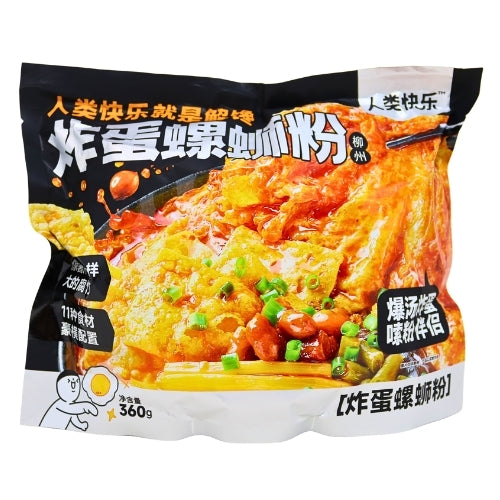 RLKL Snails Rice Noodle - Happy Fried Egg-人類快樂炸彈柳州螺螄粉-INRLKL102